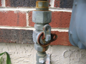 Gas Meter Shut Off Valve